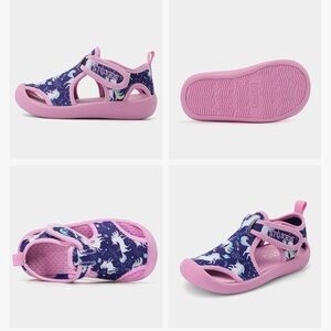 NWT STQ Kids Water Shoes | Unicorn Print | size 8 Toddler